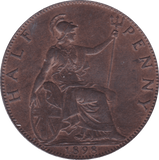 1898 HALFPENNY ( UNC ) B - Halfpenny - Cambridgeshire Coins