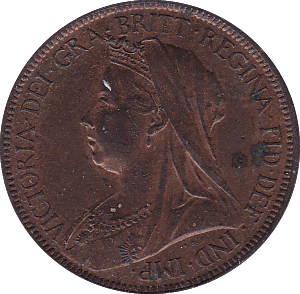 1898 HALFPENNY ( UNC ) - Halfpenny - Cambridgeshire Coins