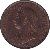 1898 HALFPENNY ( UNC ) - Halfpenny - Cambridgeshire Coins