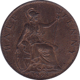 1898 HALFPENNY ( UNC ) - Halfpenny - Cambridgeshire Coins