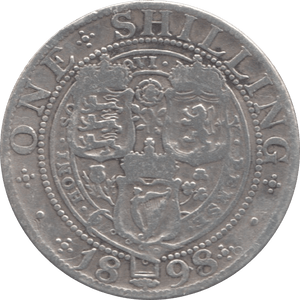 1898 ONE SHILLING ( NF ) 1 - Shilling - Cambridgeshire Coins