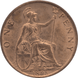 1898 PENNY 2 ( UNC ) 88 - Penny - Cambridgeshire Coins