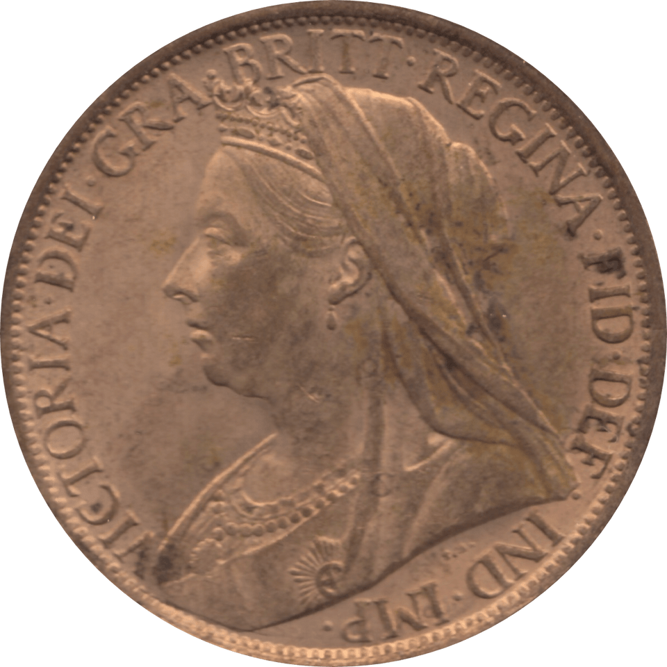 1898 PENNY 2 ( UNC ) 88 - Penny - Cambridgeshire Coins