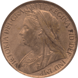 1898 PENNY 2 ( UNC ) 88 - Penny - Cambridgeshire Coins