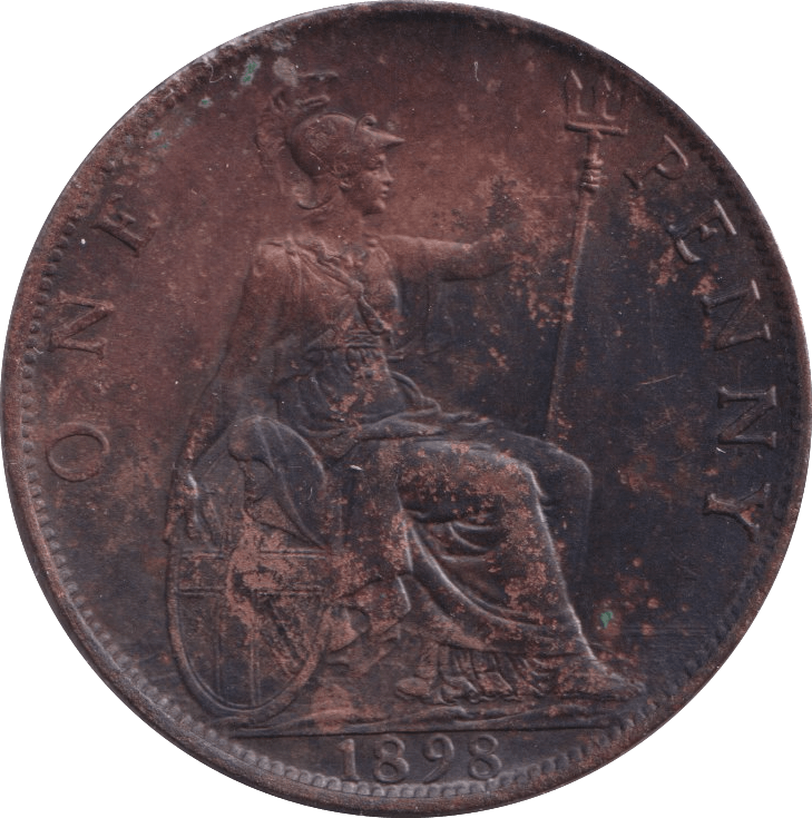 1898 PENNY ( EF ) - PENNY - Cambridgeshire Coins