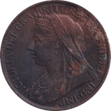 1898 PENNY ( EF ) - PENNY - Cambridgeshire Coins