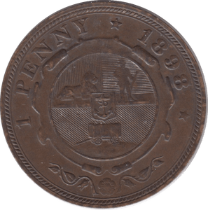 1898 PENNY SOUTH AFRICA 1 - WORLD COINS - Cambridgeshire Coins