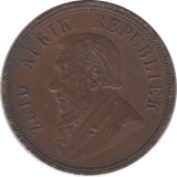 1898 PENNY SOUTH AFRICA 1 - WORLD COINS - Cambridgeshire Coins