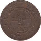 1898 PENNY SOUTH AFRICA 2 - WORLD COINS - Cambridgeshire Coins