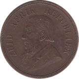 1898 PENNY SOUTH AFRICA 2 - WORLD COINS - Cambridgeshire Coins