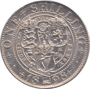 1898 SHILLING ( EF ) - Shilling - Cambridgeshire Coins