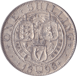 1898 SHILLING ( EF ) - Shilling - Cambridgeshire Coins
