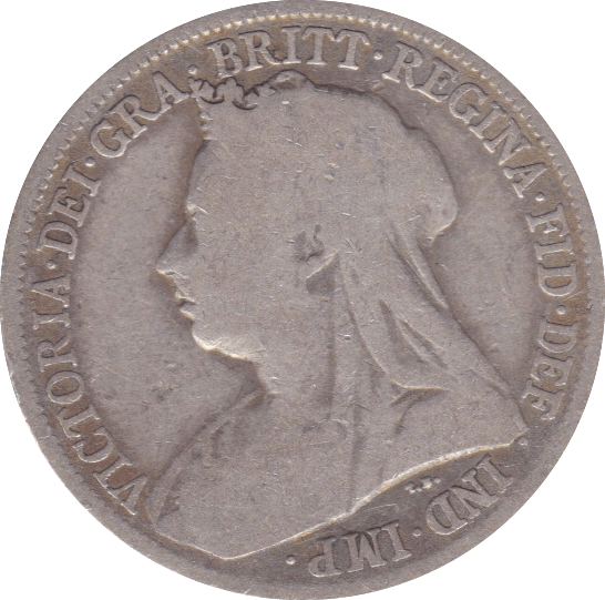 1898 SHILLING ( F ) B - Shilling - Cambridgeshire Coins