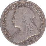 1898 SHILLING ( F ) B - Shilling - Cambridgeshire Coins