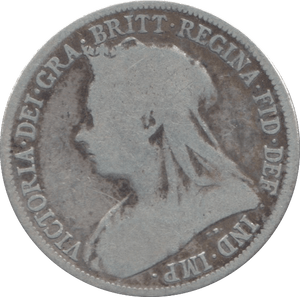 1898 SHILLING ( FAIR ) - Shilling - Cambridgeshire Coins