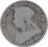 1898 SHILLING ( FAIR ) - Shilling - Cambridgeshire Coins