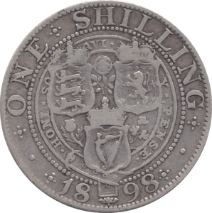 1898 SHILLING ( FINE ) 12 - SHILLING - Cambridgeshire Coins