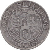 1898 SHILLING ( FINE ) 12 - SHILLING - Cambridgeshire Coins