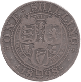 1898 SHILLING ( FINE ) 15 - Shilling - Cambridgeshire Coins