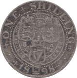 1898 SHILLING ( FINE ) - Shilling - Cambridgeshire Coins