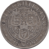 1898 SHILLING ( FINE ) - Shilling - Cambridgeshire Coins