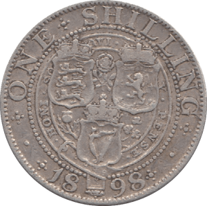 1898 SHILLING ( GF ) 12 - Shilling - Cambridgeshire Coins