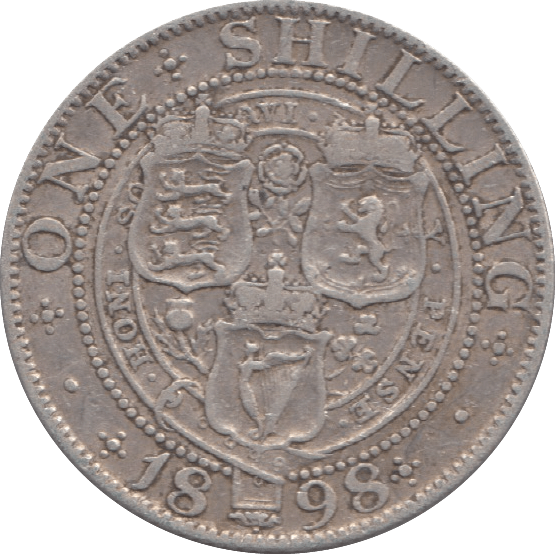 1898 SHILLING ( GF ) 12 - Shilling - Cambridgeshire Coins
