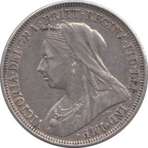 1898 SHILLING ( GVF ) - Shilling - Cambridgeshire Coins