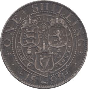 1898 SHILLING ( GVF ) - Shilling - Cambridgeshire Coins