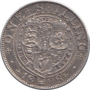 1898 SHILLING ( GVF ) - Shilling - Cambridgeshire Coins