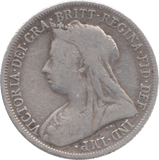 1898 SHILLING ( NF ) 13 - Shilling - Cambridgeshire Coins