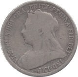 1898 SHILLING ( NF ) - Shilling - Cambridgeshire Coins