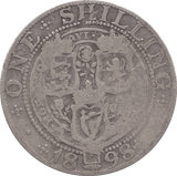 1898 SHILLING ( NF ) - Shilling - Cambridgeshire Coins