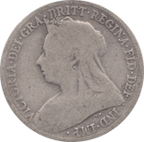 1898 SHILLING ( NF ) - Shilling - Cambridgeshire Coins