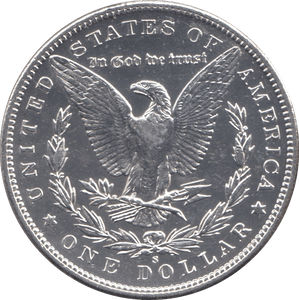 1898 SILVER MORGAN DOLLAR SAN FRANCISCO MINT - SILVER WORLD COINS - Cambridgeshire Coins