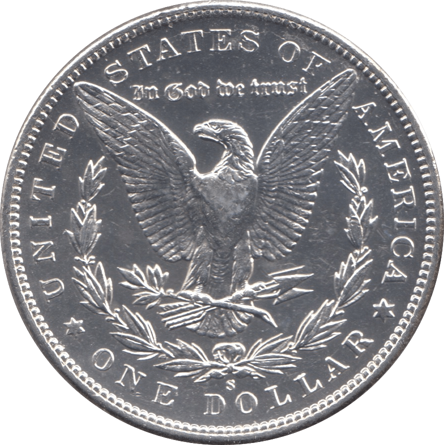 1898 SILVER MORGAN DOLLAR SAN FRANCISCO MINT - SILVER WORLD COINS - Cambridgeshire Coins