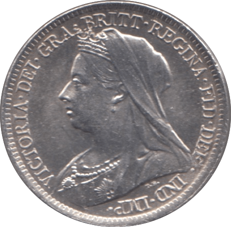 1898 SIXPENCE ( AUNC ) - Sixpence - Cambridgeshire Coins