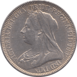 1898 SIXPENCE ( EF ) - Sixpence - Cambridgeshire Coins