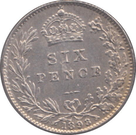 1898 SIXPENCE ( EF ) - Sixpence - Cambridgeshire Coins