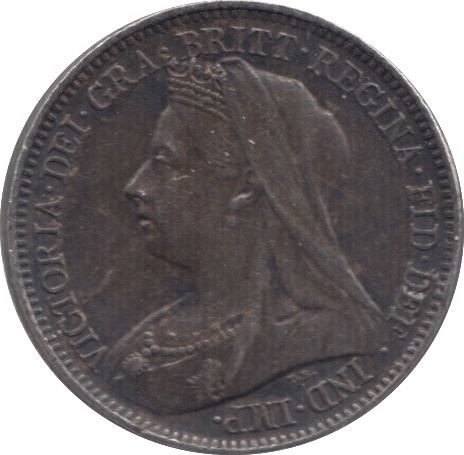 1898 SIXPENCE (EF) - Sixpence - Cambridgeshire Coins
