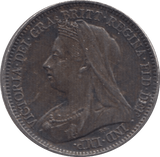 1898 SIXPENCE (EF) - Sixpence - Cambridgeshire Coins