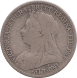 1898 SIXPENCE ( FINE ) - Sixpence - Cambridgeshire Coins