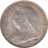 1898 SIXPENCE ( UNC ) - Sixpence - Cambridgeshire Coins