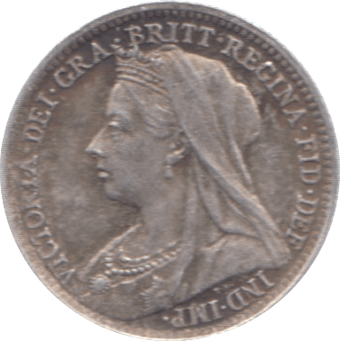 1898 THREEPENCE ( AUNC ) - Threepence - Cambridgeshire Coins
