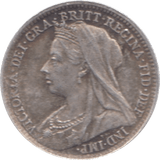 1898 THREEPENCE ( AUNC ) - Threepence - Cambridgeshire Coins