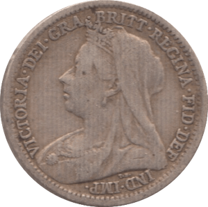 1898 THREEPENCE ( FINE ) 4 - Threepence - Cambridgeshire Coins