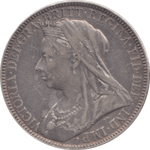 1898 TWO SHILLINGS ( GVF ) S - Shilling - Cambridgeshire Coins