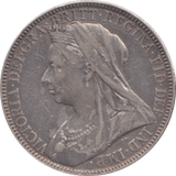 1898 TWO SHILLINGS ( GVF ) S - Shilling - Cambridgeshire Coins