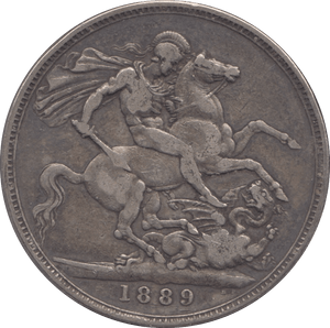 1899 CROWN ( GF ) REF 7 - Crown - Cambridgeshire Coins