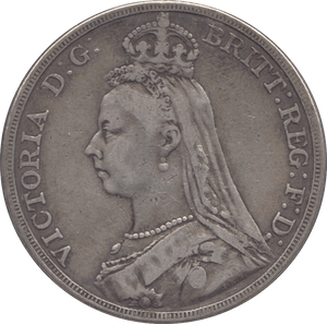 1899 CROWN ( GF ) REF 7 - Crown - Cambridgeshire Coins